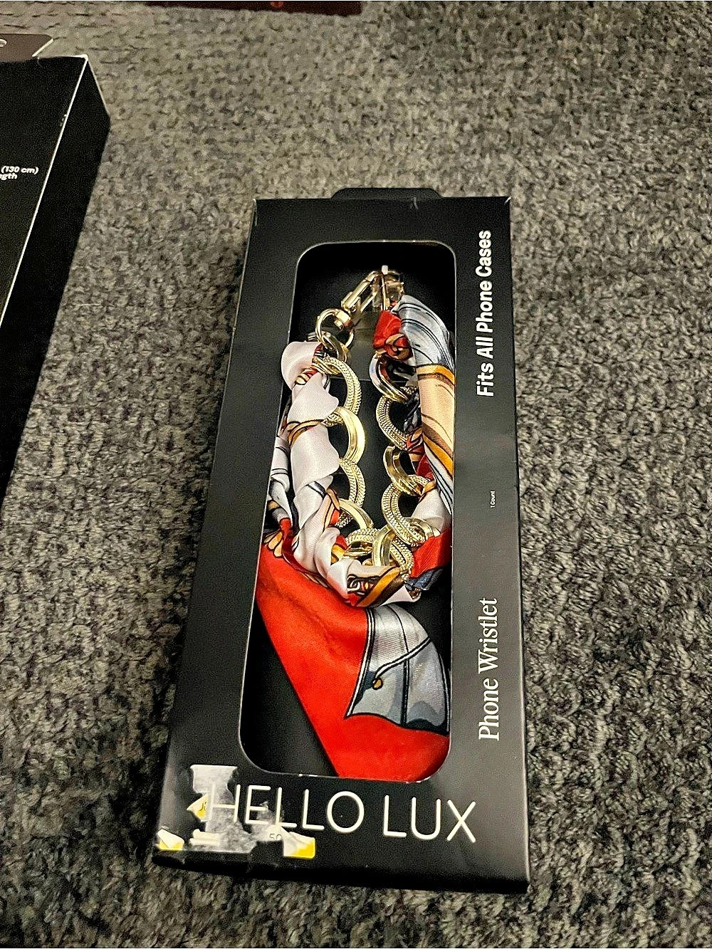 Hello Lux Phone Wristlet Red & White NWT Phone Case Wristlet